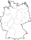 Karte Breitenberg, Niederbayern